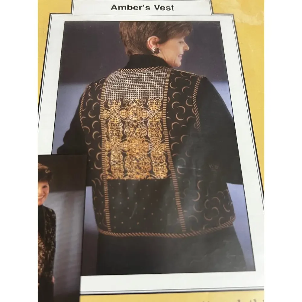 New Rag Merchant-AMBER VEST Pattern Sizes 6-16 Included - Picture 2 of 3
